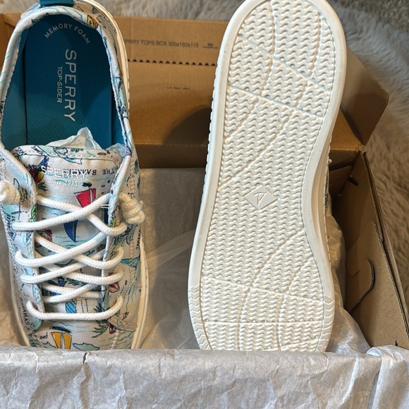 NWT Sperry Top-Sider Shoes With Memory Foam Size 9 1/2 - Picture 3 of 10